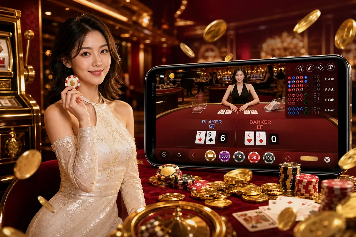 99play2 Casino meja live dealer baccarat
